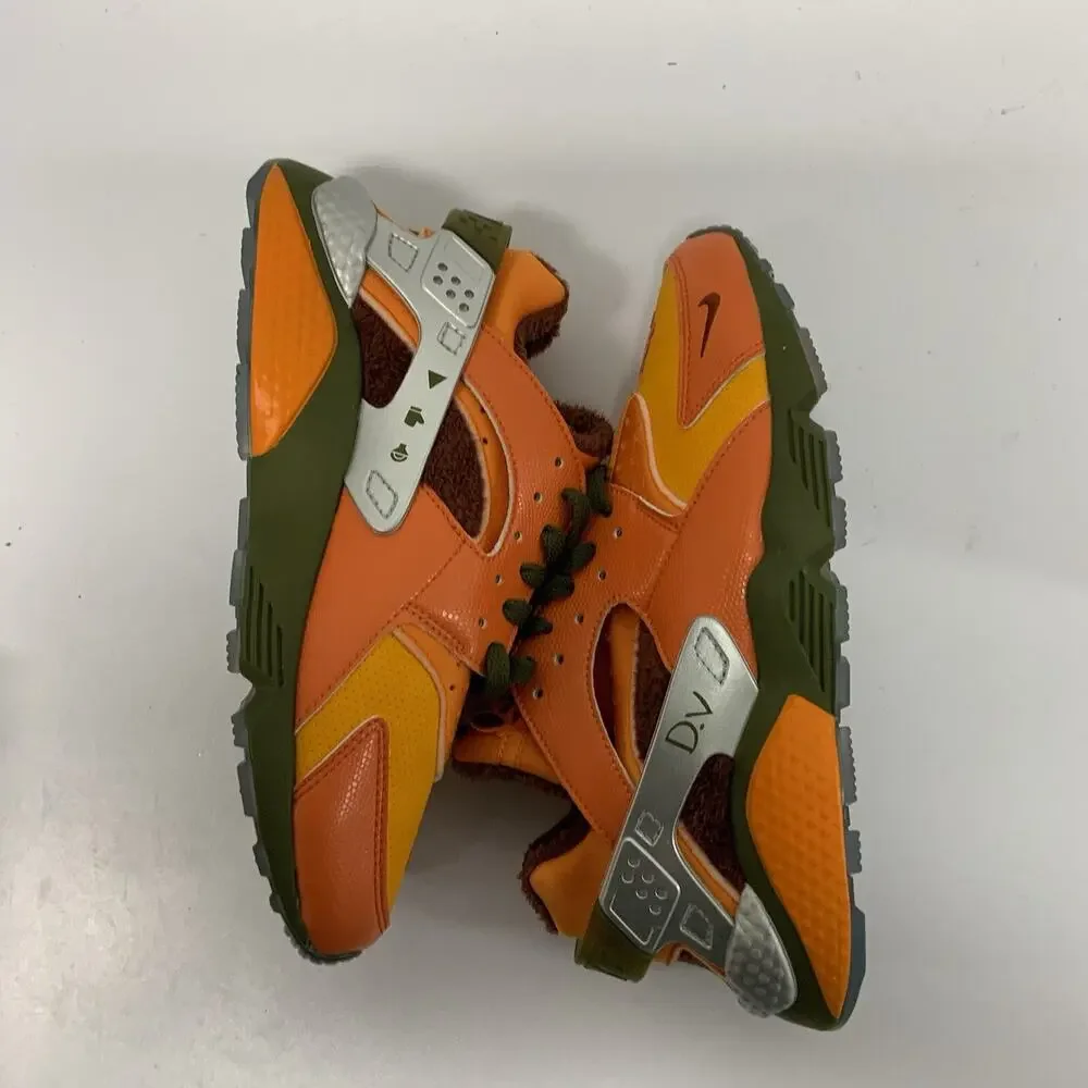 Nike Air Huarache Doernbecher 2023 FD9712 800 Size 8 Men Orange Green Sneakers